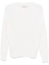 DRUMOHR LONG SLEEVE BOAT-NECK SWEATER