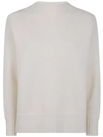 Drumohr Ami Paris Chalk Cotton Shirt In Neutral