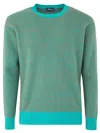Drumohr Long Sleeve Crew Neck Sweater Clothing