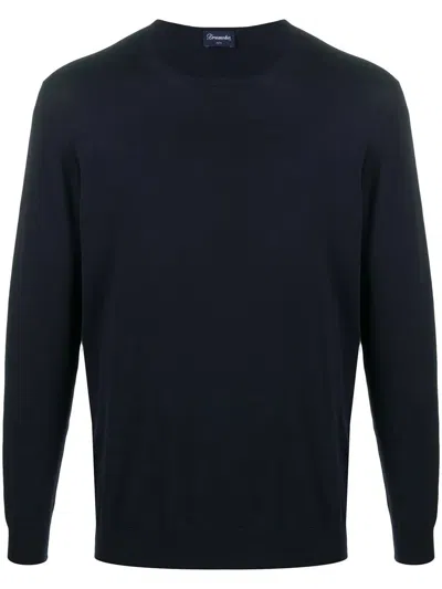 DRUMOHR LONG SLEEVE CREW-NECK SWEATER