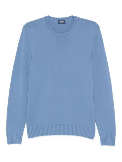 DRUMOHR LONG SLEEVE CREW-NECK SWEATER
