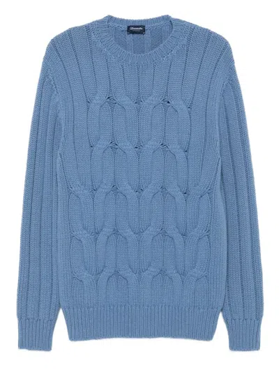 DRUMOHR LONG SLEEVE CREW-NECK SWEATER