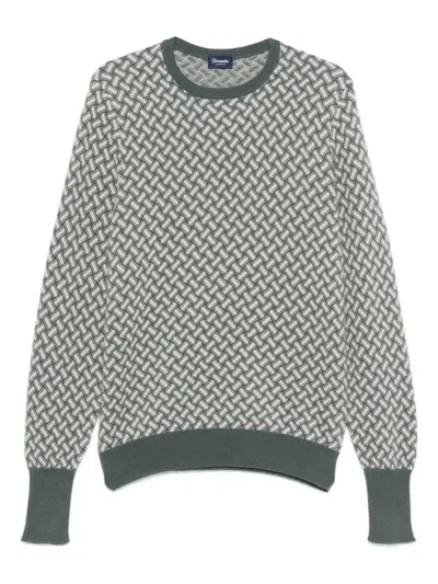 DRUMOHR LONG SLEEVE CREW-NECK SWEATER