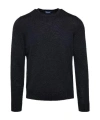 Drumohr Long-sleeve Fitted Jumper In Black