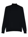 Drumohr Turtleneck Merino Wool Sweater With Long Sleeves