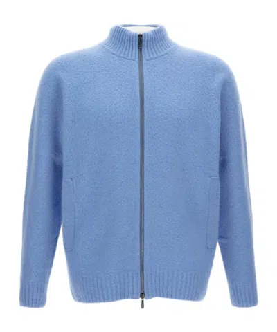 DRUMOHR LONG-SLEEVED CARDIGAN SWEATER