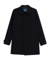Drumohr Long-sleeved Lapel Jacket In Blue