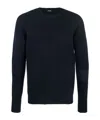 Drumohr Long-sleeved Sweater In Black