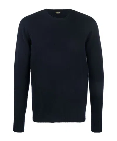 Drumohr Long-sleeved Sweater In Black
