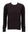 Drumohr Long-sleeved Sweater In Black