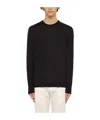 Drumohr Long-sleeved Sweater In Black