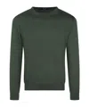 Drumohr Long-sleeved Sweater In Black