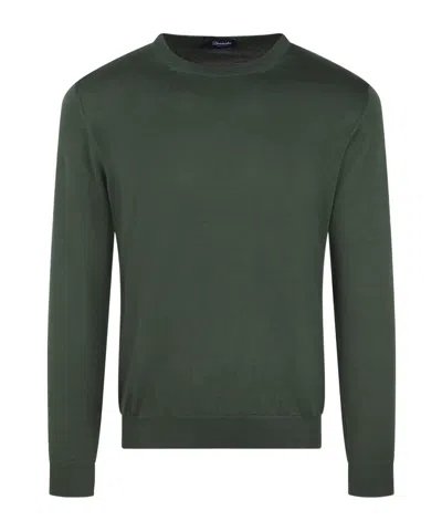 Drumohr Long-sleeved Sweater In Black