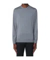 Drumohr Long-sleeved Sweater In Gray