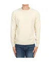 Drumohr Long-sleeved Sweater In White