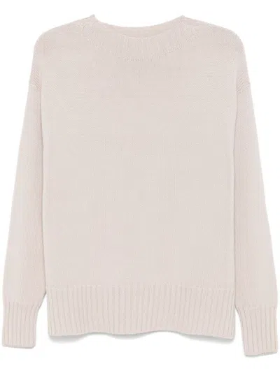 DRUMOHR LONG SLEEVES CREW NECK OVERSIZED SWEATER,L5MN103 095 130 ASH