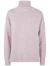 Drumohr Long Sleeves Turtle Neck Oversized Sweater