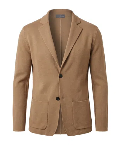 Drumohr Long-sleeve Blazer In Brown