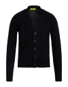 Drumohr Man Cardigan Black Size 40 Lambswool