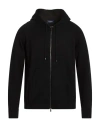 Drumohr Man Cardigan Black Size 40 Merino Wool