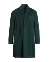 Drumohr Man Coat Dark Green Size 38 Cashmere