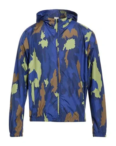 Drumohr Man Jacket Blue Size Xl Polyester