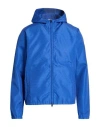 Drumohr Man Jacket Bright Blue Size 3xl Polyester