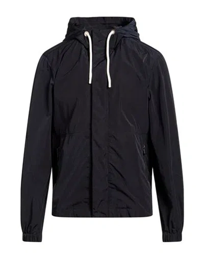 Drumohr Man Jacket Midnight Blue Size 46 Polyamide, Polyester