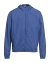 Drumohr Man Jacket Pastel Blue Size S Polyester