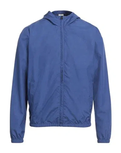 Drumohr Man Jacket Pastel Blue Size S Polyester