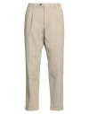 Drumohr Man Pants Beige Size 36 Cotton In Neutral