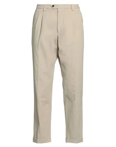 DRUMOHR DRUMOHR MAN PANTS BEIGE SIZE 36 COTTON