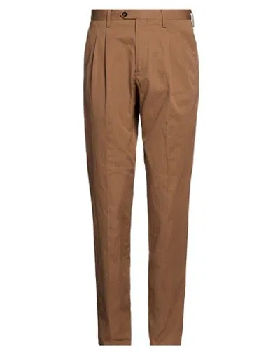 Drumohr Man Pants Brown Size 30 Cotton