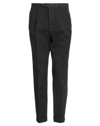 Drumohr Man Pants Dark Brown Size 40 Cotton In Brown