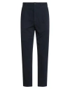 Drumohr Man Pants Midnight Blue Size 40 Cotton, Elastane In Blue