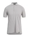 Drumohr Polo Shirts In Grey