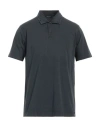 Drumohr Man Polo Shirt Midnight Blue Size Xl Cotton