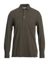 Drumohr Polo Shirts In Green