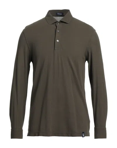Drumohr Polo Shirts In Green