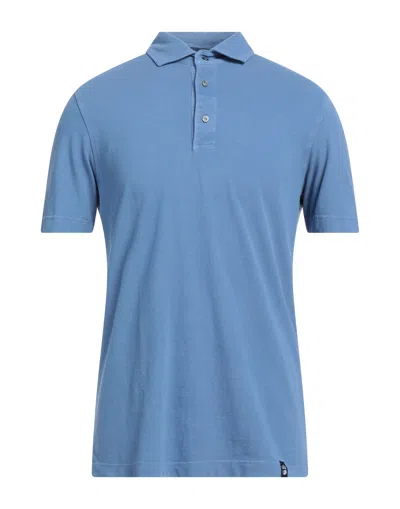 Drumohr Polo Shirts In Blue