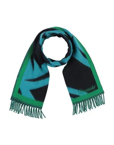 Drumohr Man Scarf Azure Size - Wool In Multi