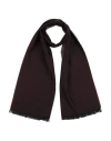 Drumohr Man Scarf Burgundy Size - Virgin Wool In Brown