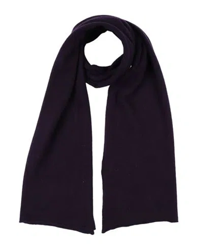 Drumohr Man Scarf Dark Purple Size - Cashmere