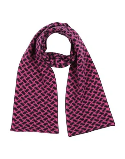 Drumohr Man Scarf Fuchsia Size - Cashmere In Pink