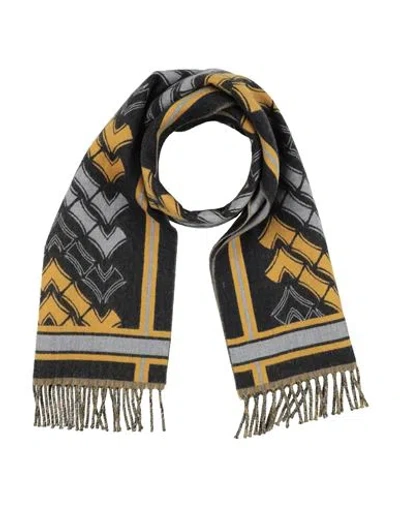 Drumohr Man Scarf Marigold Size - Wool In Multi