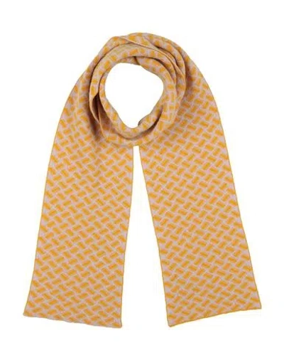 Drumohr Man Scarf Marigold Size - Cashmere In Yellow