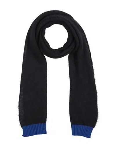 Drumohr Man Scarf Midnight Blue Size - Wool, Cashmere, Polyamide