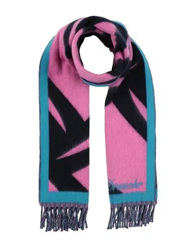 DRUMOHR DRUMOHR MAN SCARF PINK SIZE - WOOL