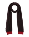 Drumohr Man Scarf Plum Size - Wool, Cashmere, Polyamide In Purple