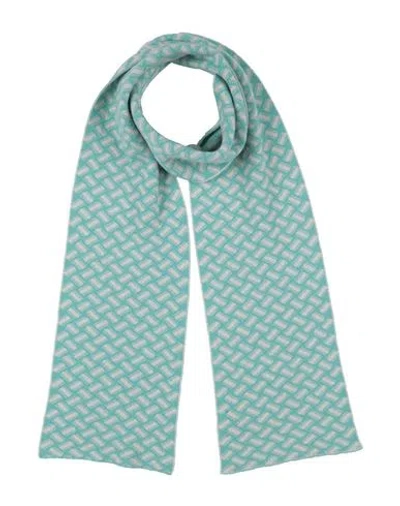 Drumohr Man Scarf Turquoise Size - Cashmere In Multi